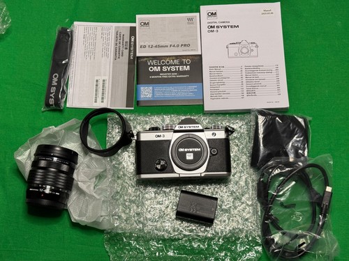Olympus system 3 argento - om-3,
